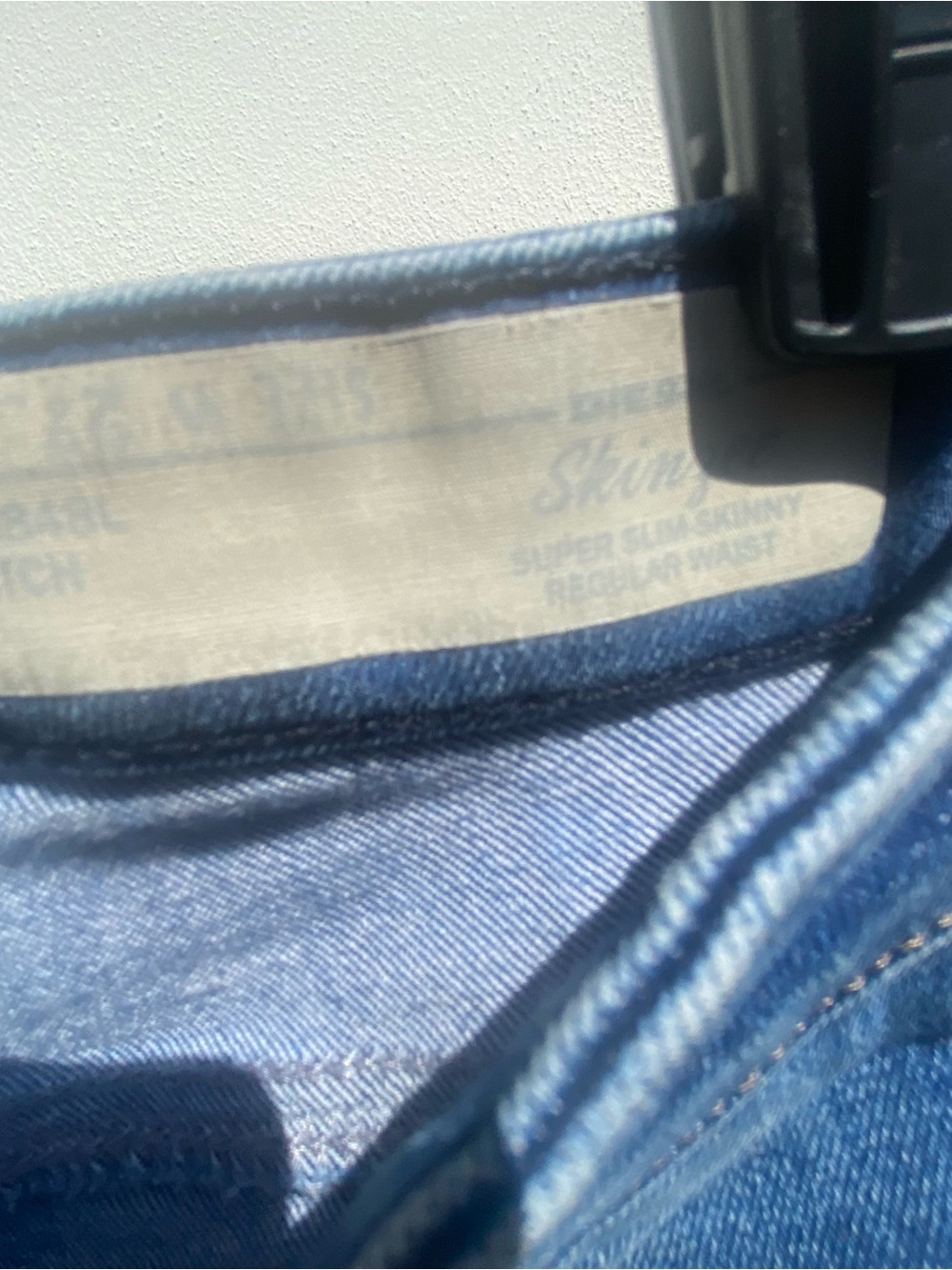 Y2K Diesel Super Slim Skinny Jeans Size 27 - Picture 7 of 9